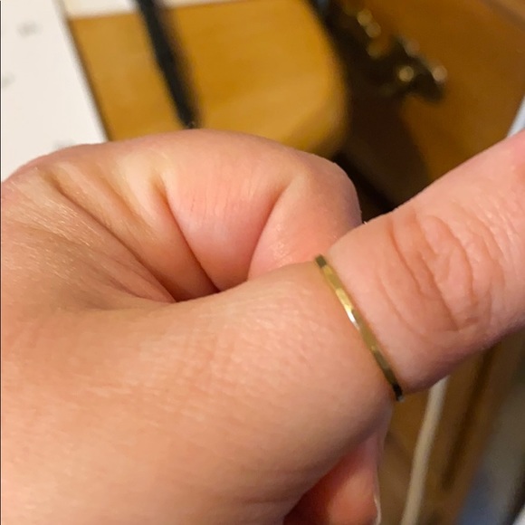 Wedding Bands Catbird Hammered Ring Catbird 14K Yellow Gold - Main Image